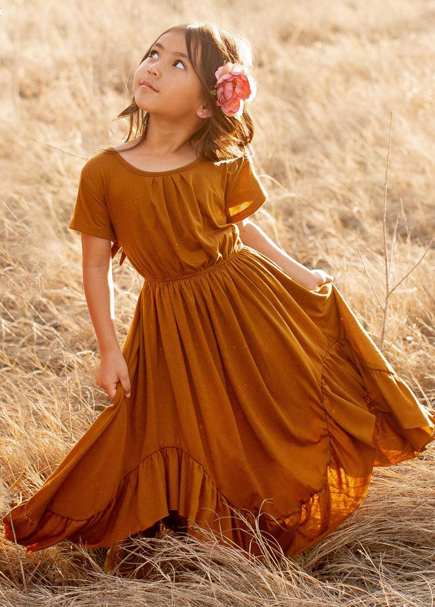Pilar Dress in Spice Female Product Image