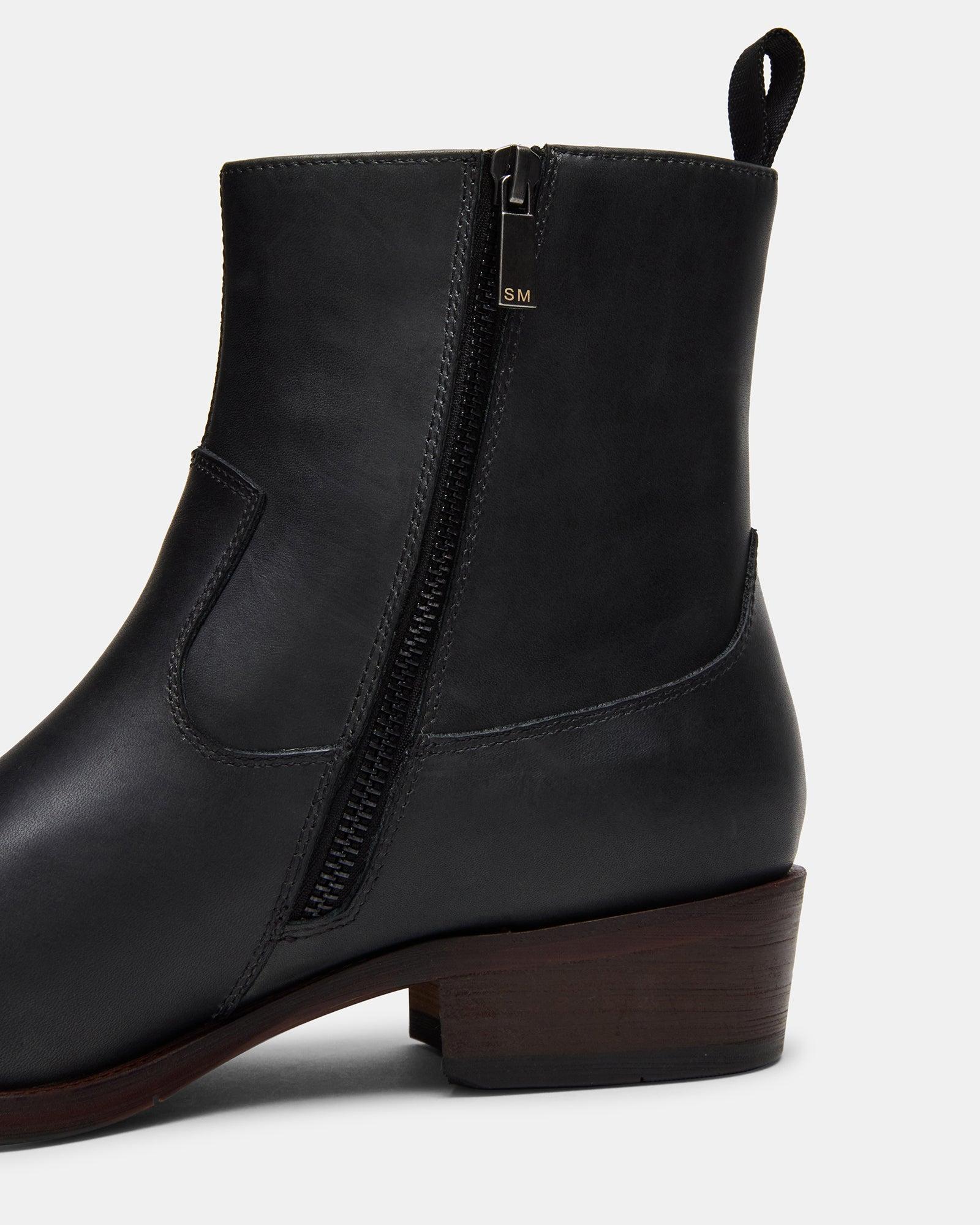 HENDRIK BLACK LEATHER Male Product Image