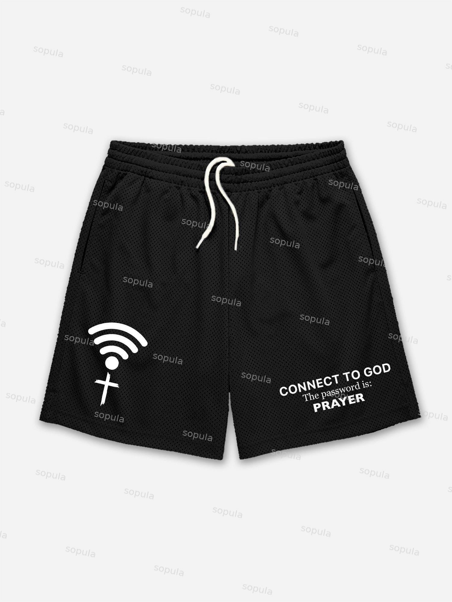 Connect To God Shorts Product Image