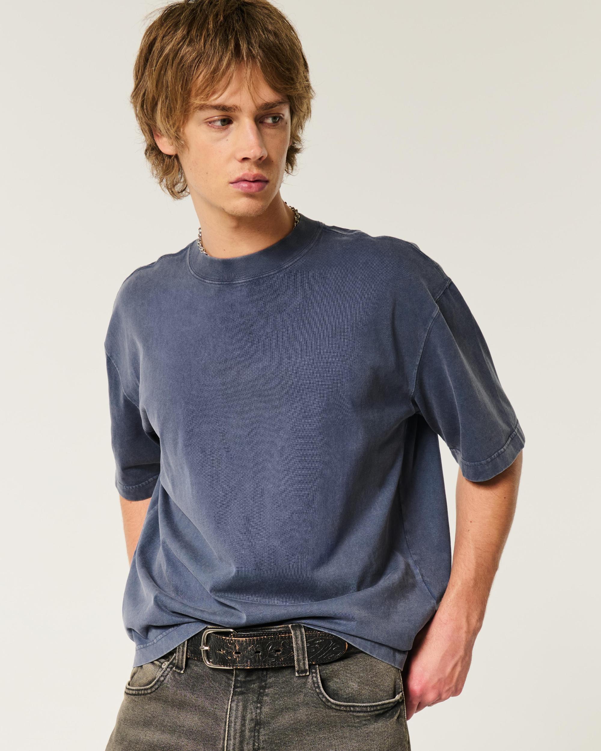 Boxy Heavyweight Crop Crew T-Shirt Product Image