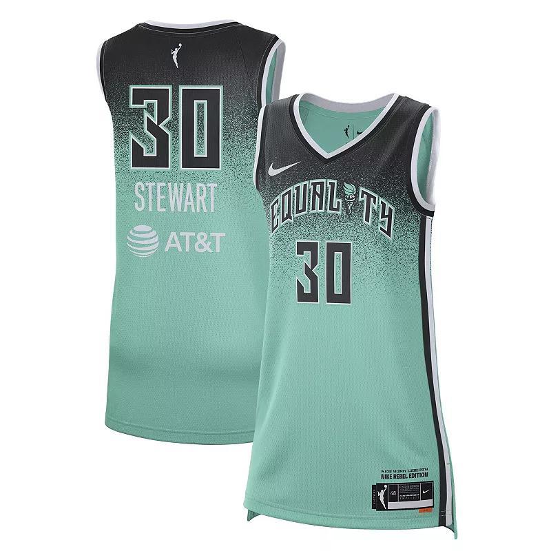 Breanna Stewart New York Liberty 2023 Nike Womens Dri-FIT WNBA Victory Jersey | FD0806-307 Product Image