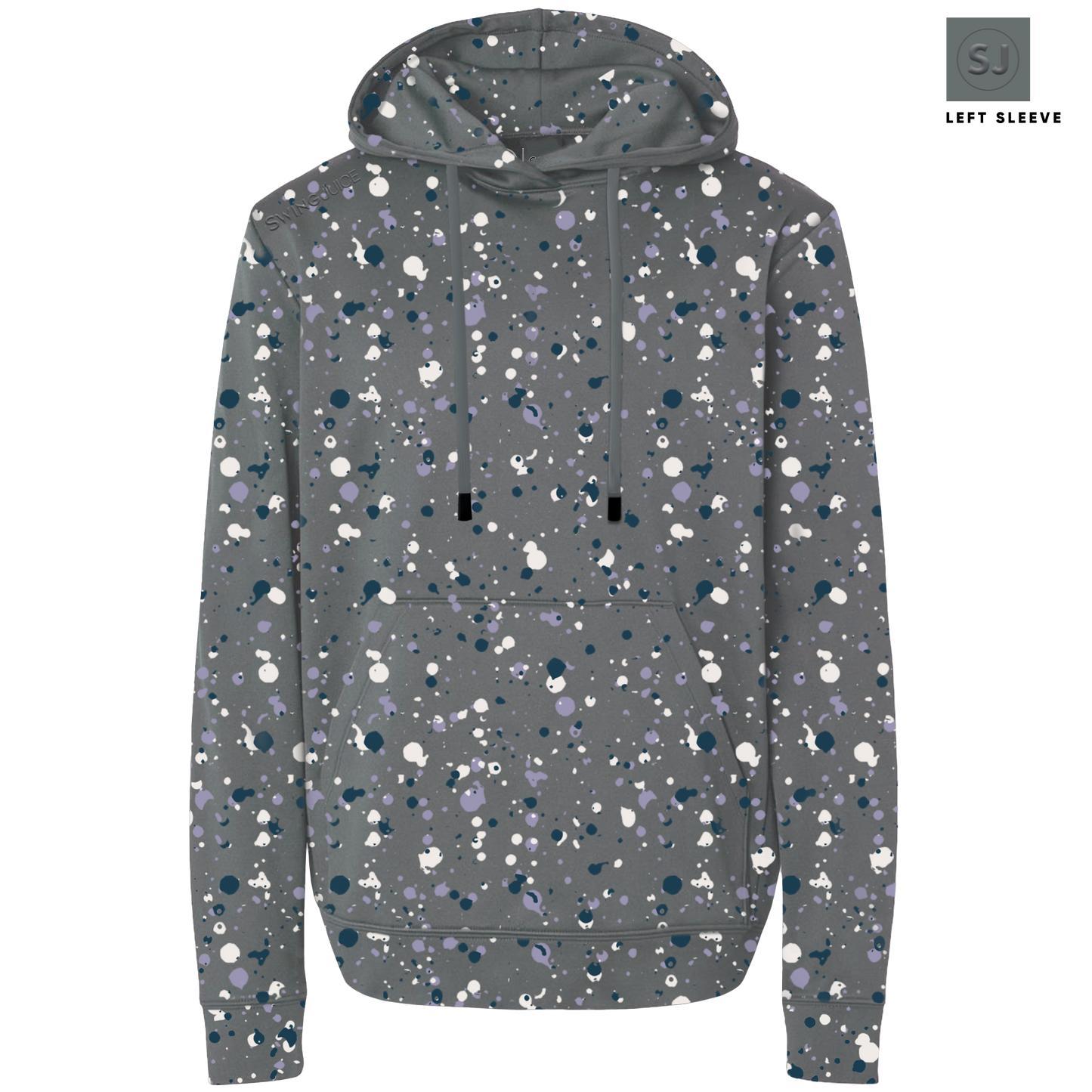 SwingJuice Golf Splatter Men's Performance Hoodie Product Image