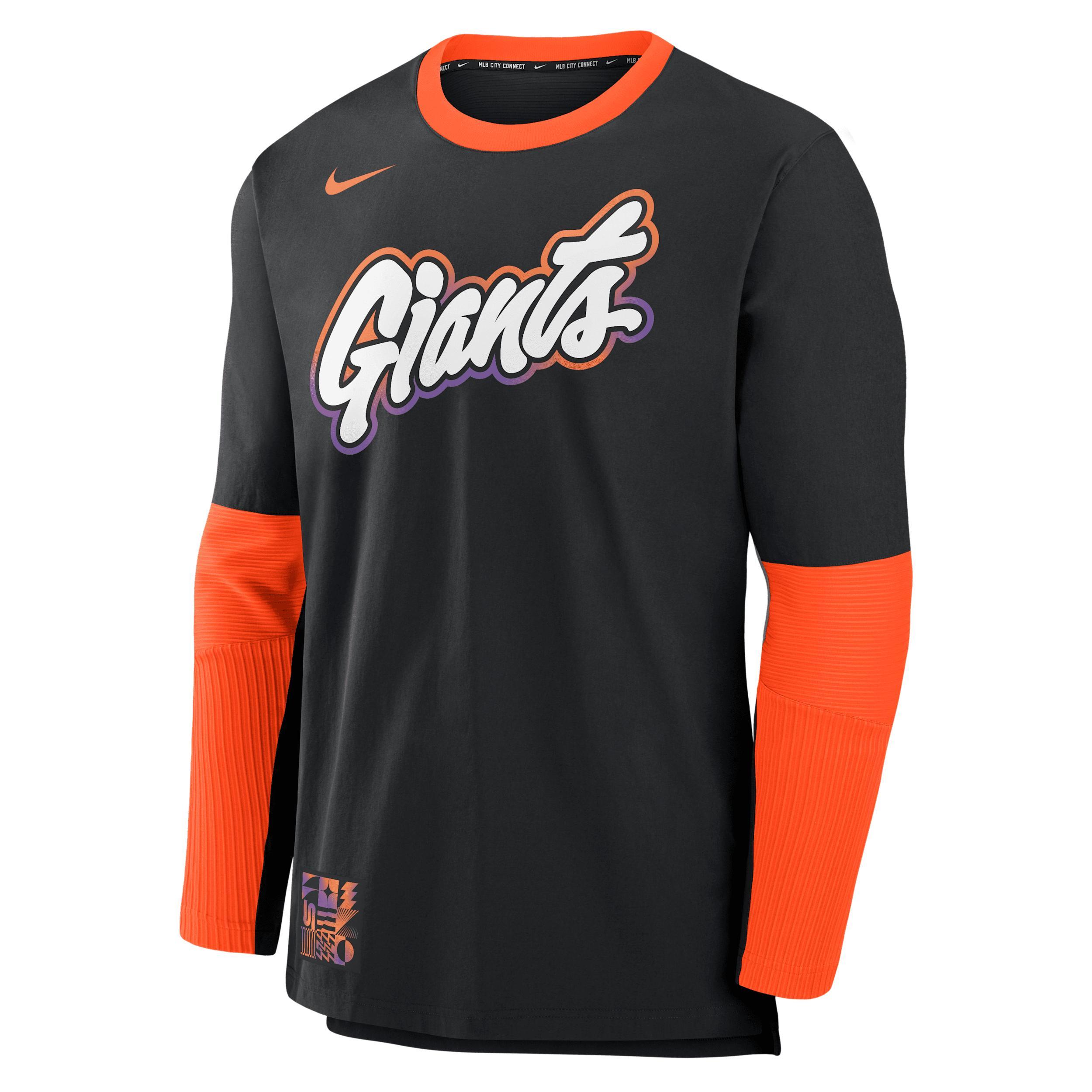 San Francisco Giants Authentic Collection City Connect Player Men's Nike Dri-FIT MLB Pullover Jacket Product Image