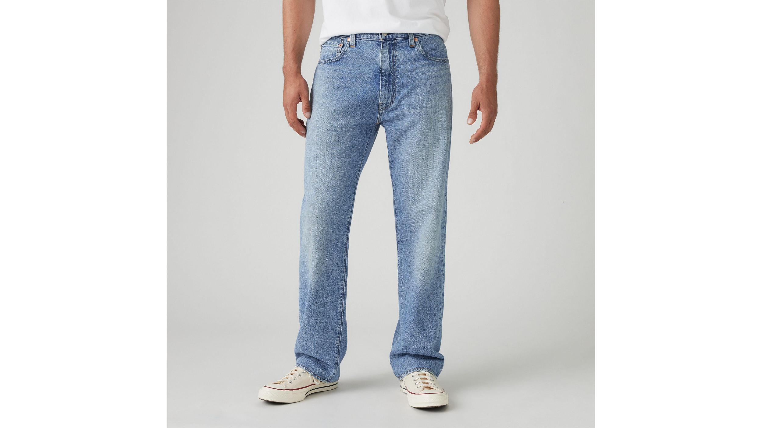 555™ Relaxed Straight Linen+ Denim Men's Jeans Product Image