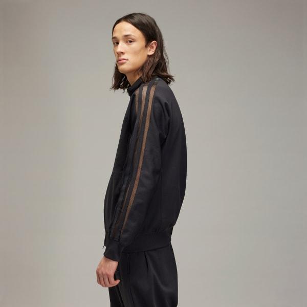 adidas Y-3 3-Stripes Track Top Black 2XL Mens Product Image