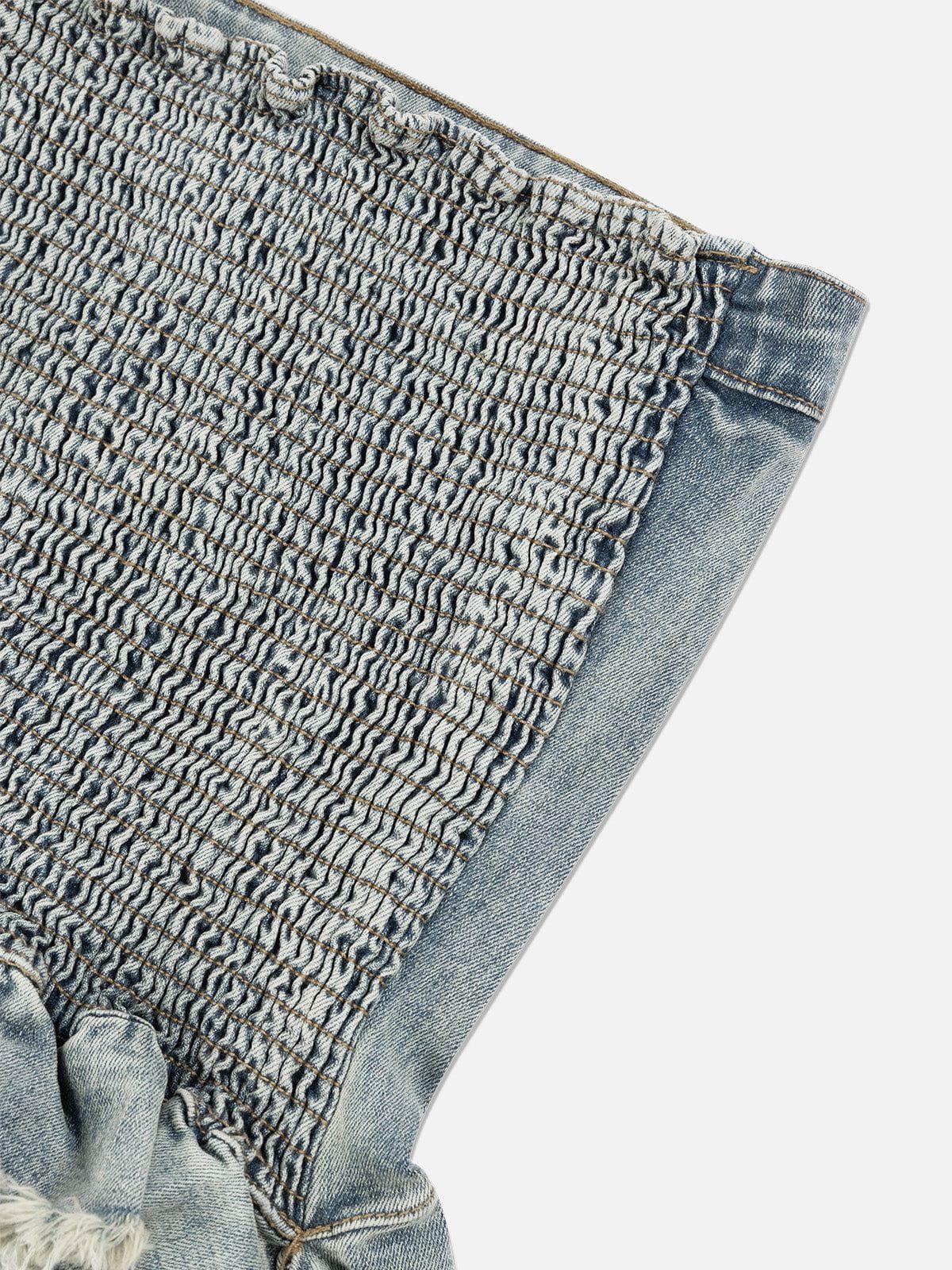 Aelfric Eden Fringe Hem Denim Tank Top Female Product Image