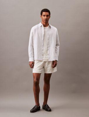 Linen Blend Pull-On Shorts Product Image