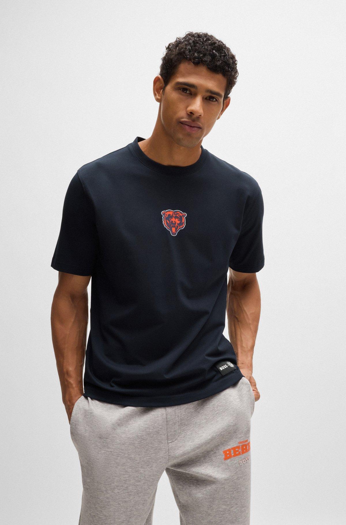 BOSS x NFL stretch-cotton T-shirt with special branding Product Image