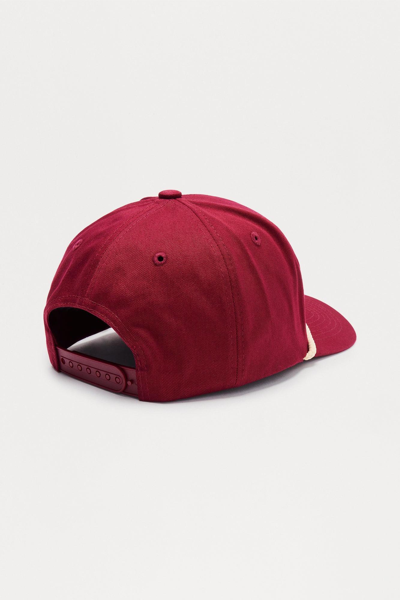 All A Dream Structured Snapback Hat - Burgundy Product Image
