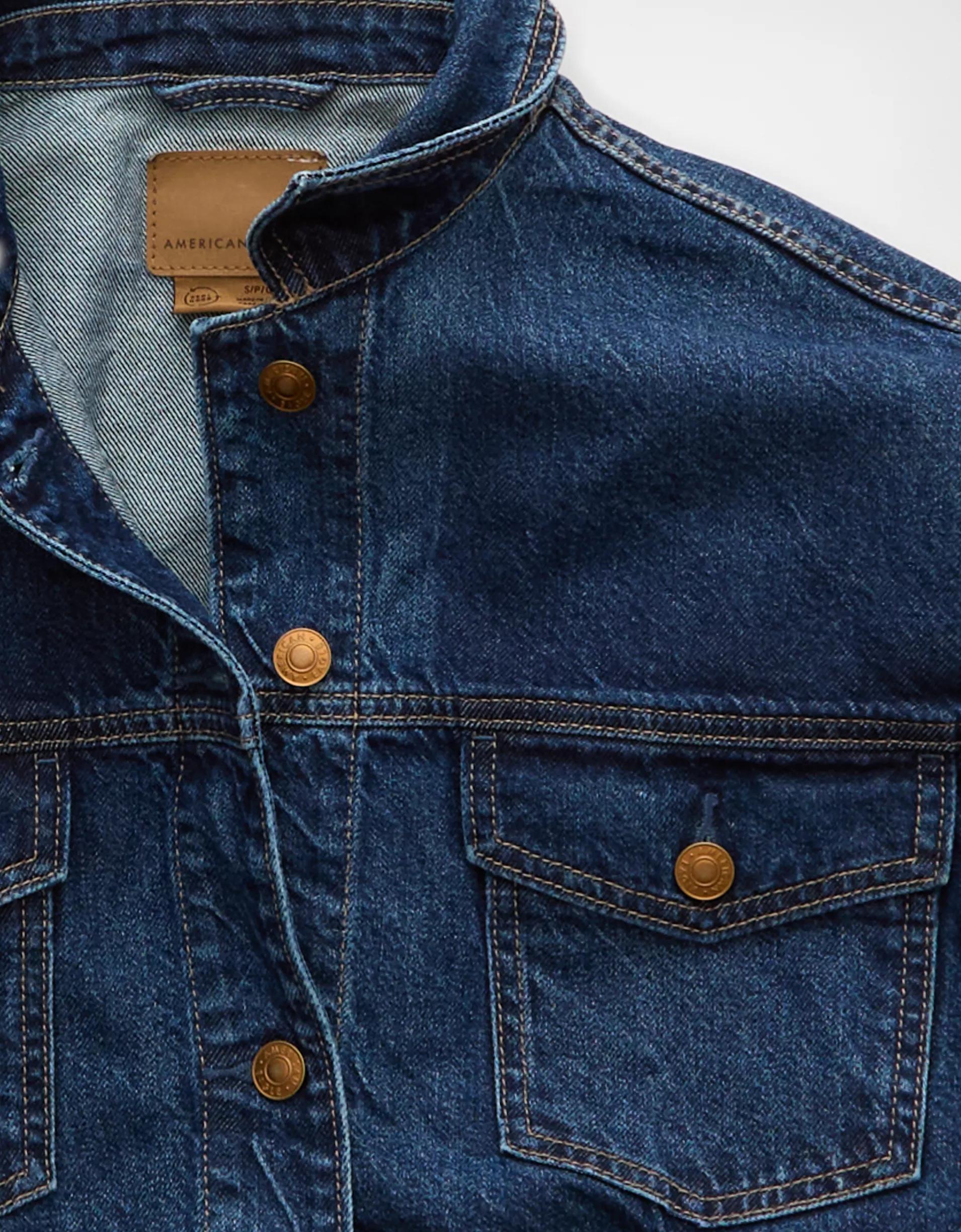 AE Ex-Boyfriend Denim Jacket Product Image