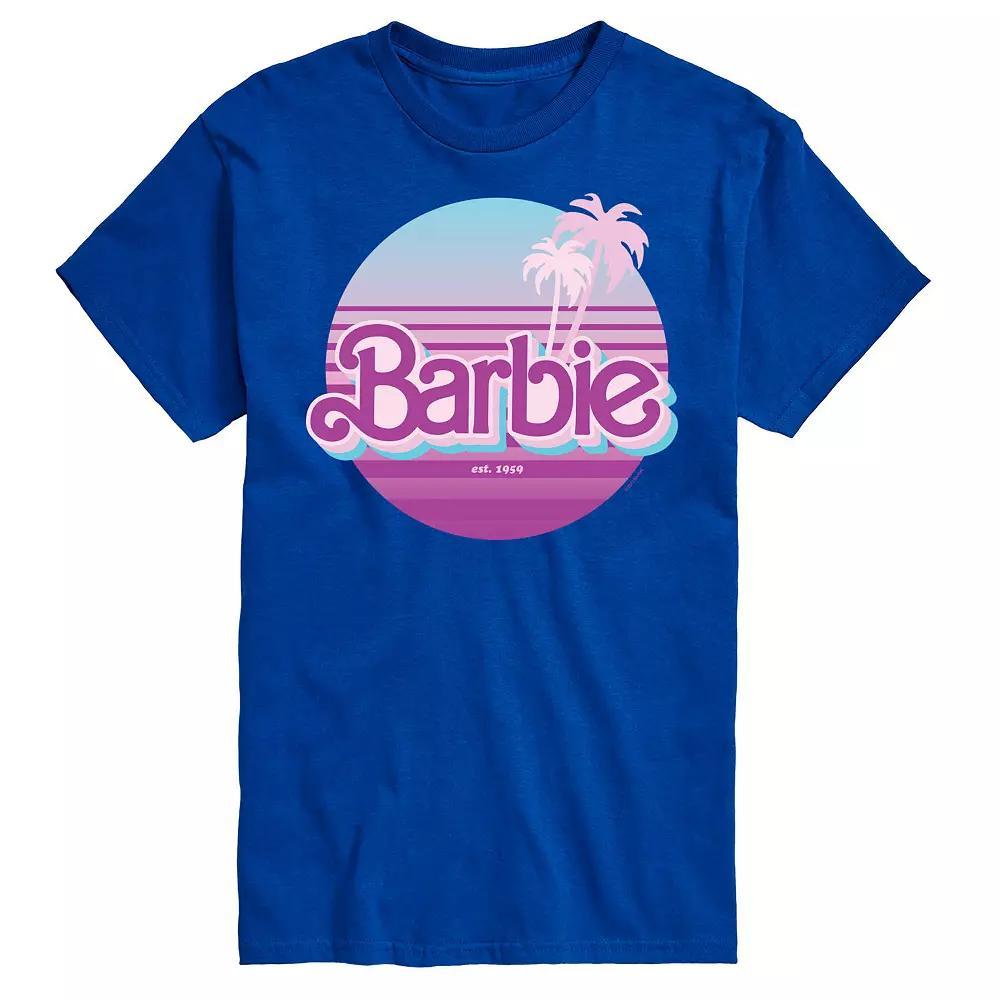 Big & Tall Barbie Dream Summer Graphic Tee, Mens Product Image
