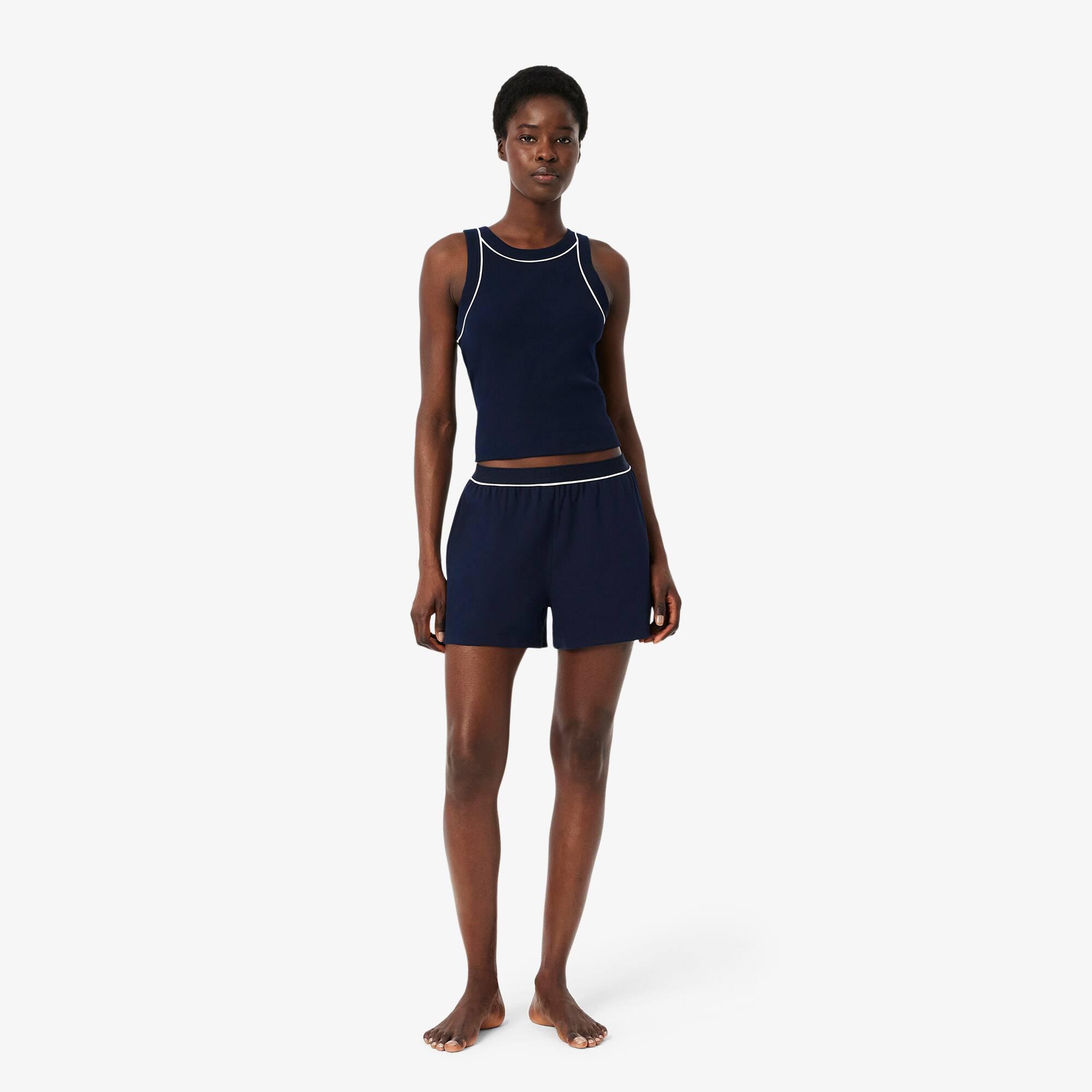 Ribbed Cotton Pyjama Set Product Image