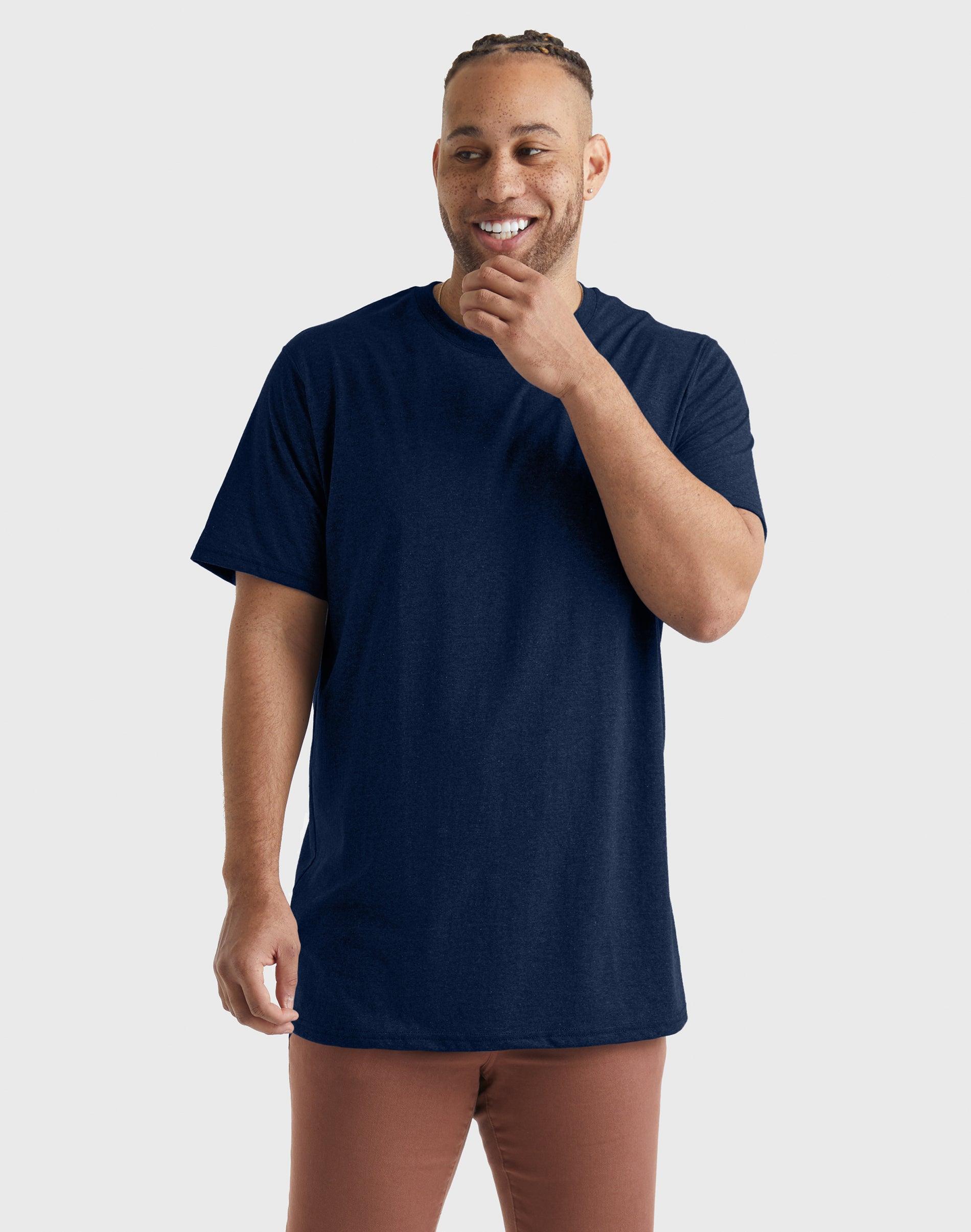 Men's Hanes Originals Tri-blend Tee, Size: XL, Eco White Product Image