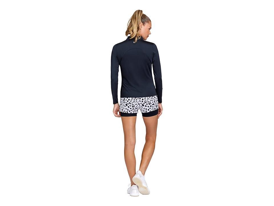 Tail Activewear Amelia Long Sleeve Top (Onyx) Women's Clothing Product Image