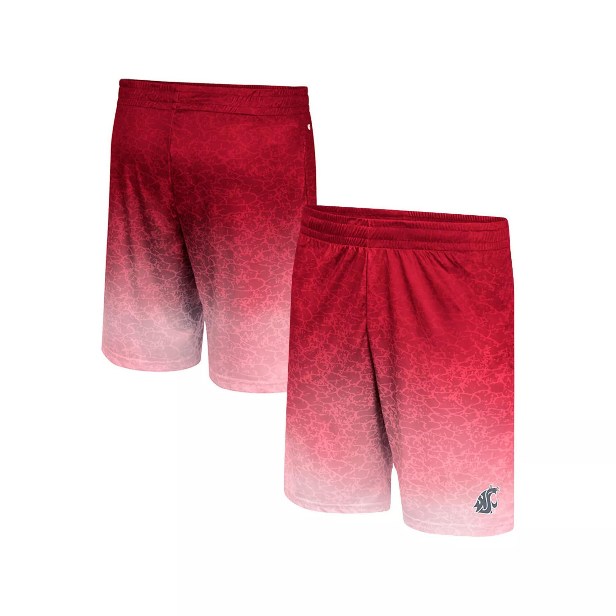 Mens Colosseum Crimson Washington State Cougars Walter Shorts Product Image