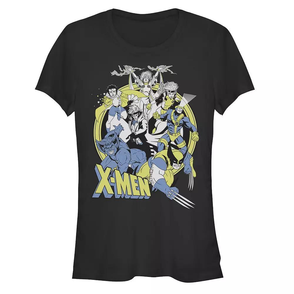Juniors' X-Men 90's Group Graphic Tee, Girl's, Size: Small, Black Product Image