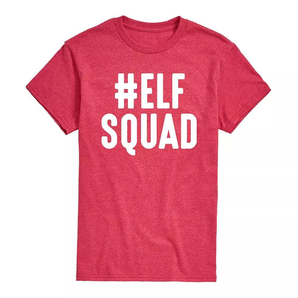 Men's Elf Squad Tee, Size: Large, Gray Product Image