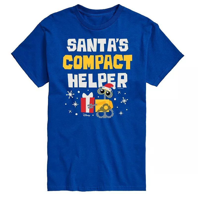Disney / Pixars WALL-E Mens Santas Compact Helper Graphic Tee Product Image