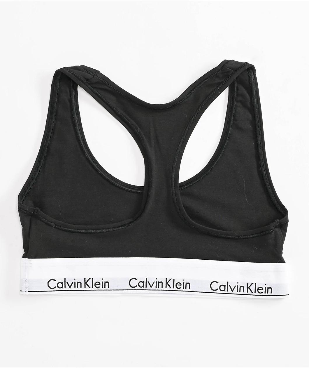 Calvin Klein Core Black Sports Bra Product Image