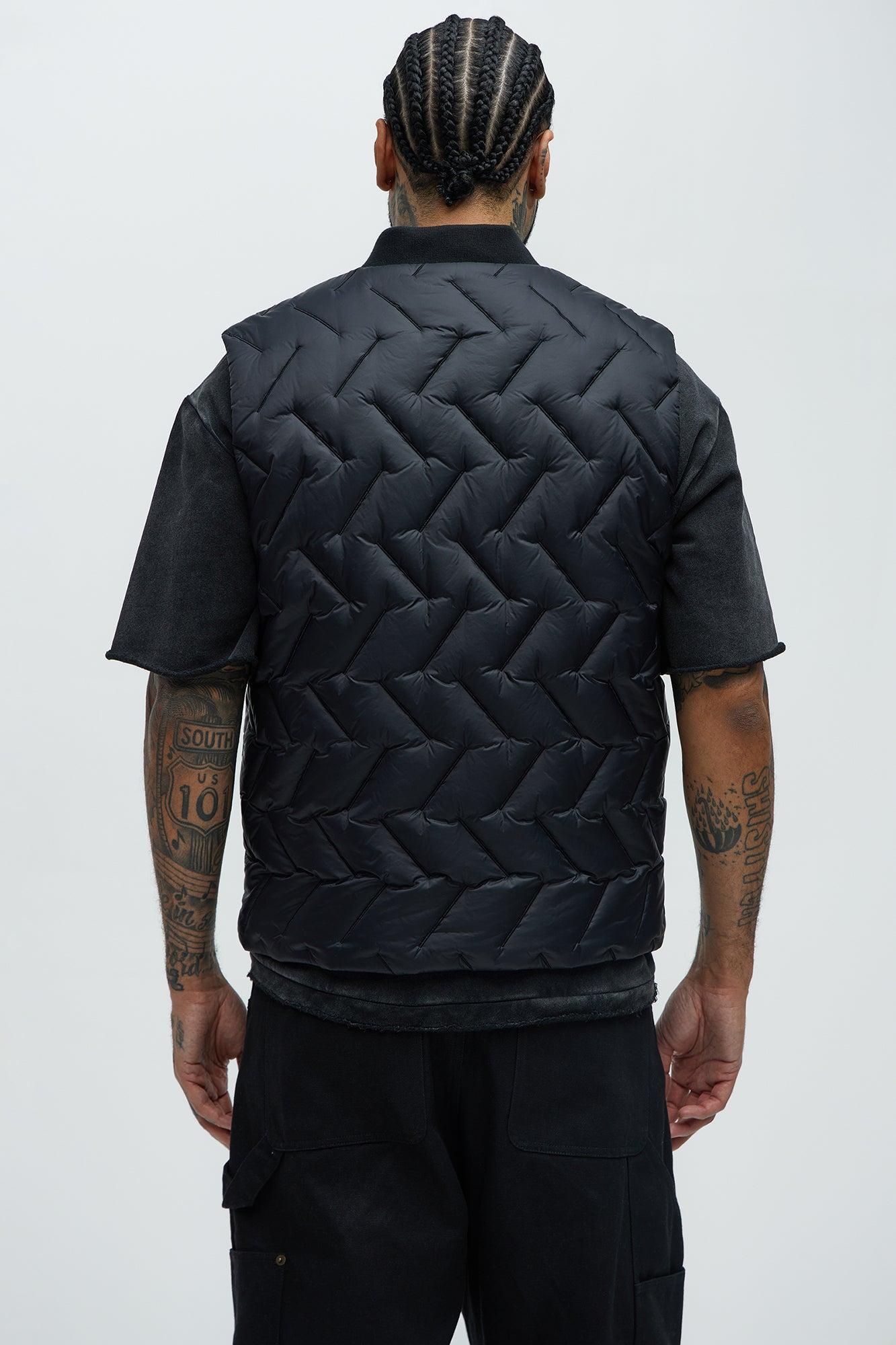 Been Had It Padded Vest - Black Product Image