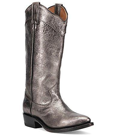 Frye Billy Daisy Pull On Leather Western Boots Product Image