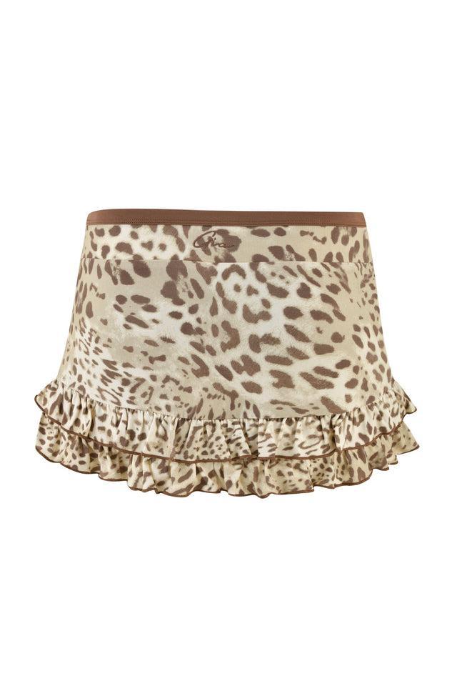 MICHELLE BOOB TUBE - NEUTRAL : LEOPARD LIMBO Product Image