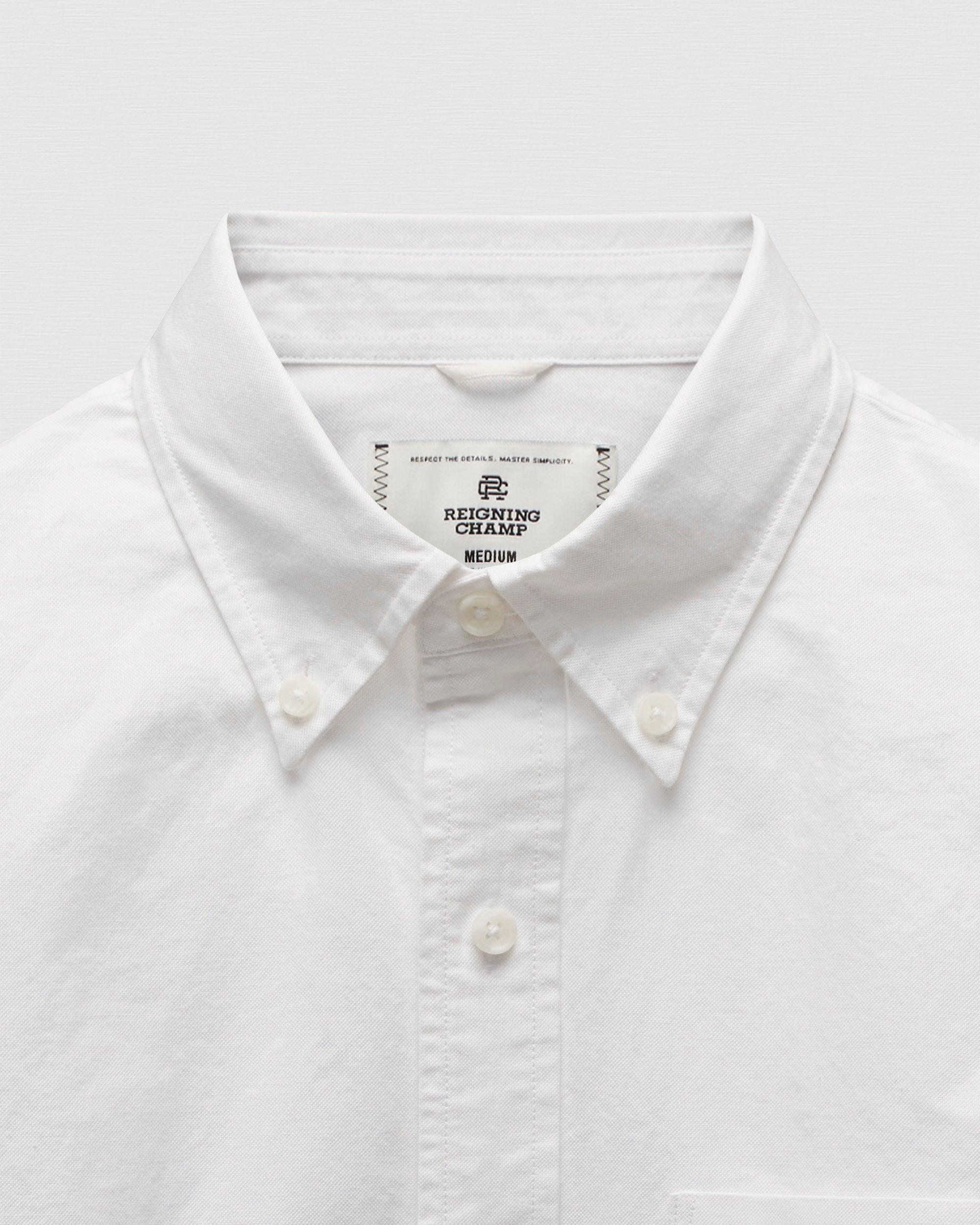 Cotton Oxford Windsor Standard Shirt Male Product Image