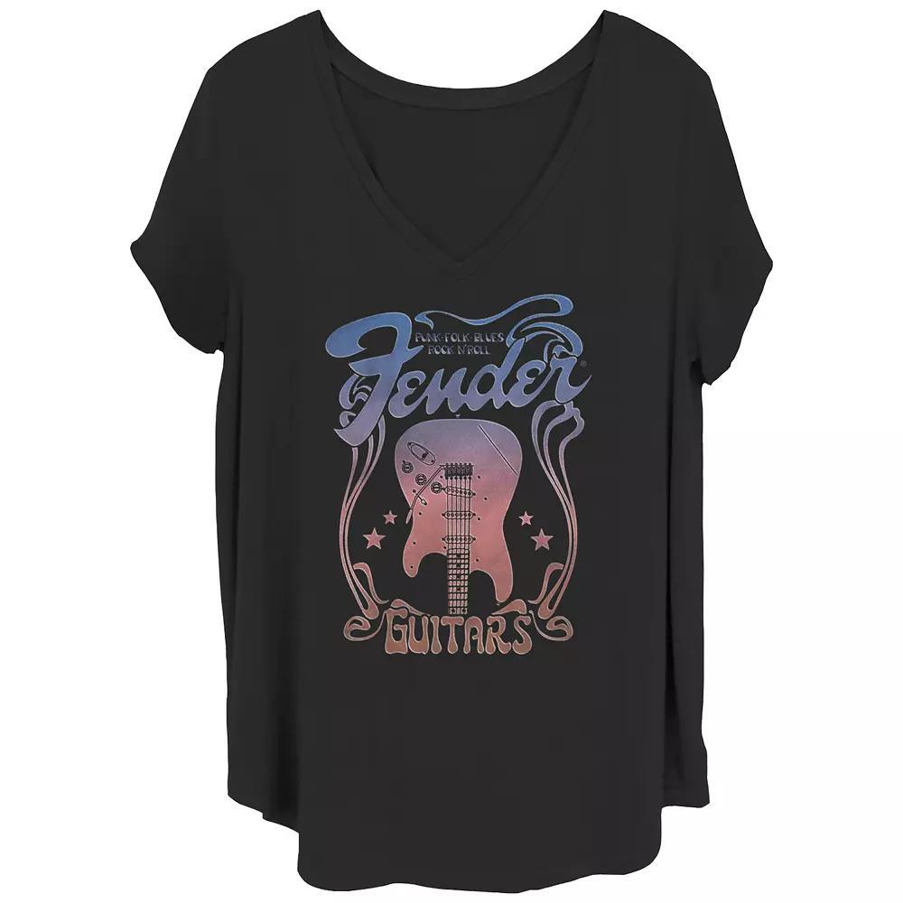 Juniors' Plus Retro Poster Graphic Tee, Women's, Size: 2XL, Black Product Image
