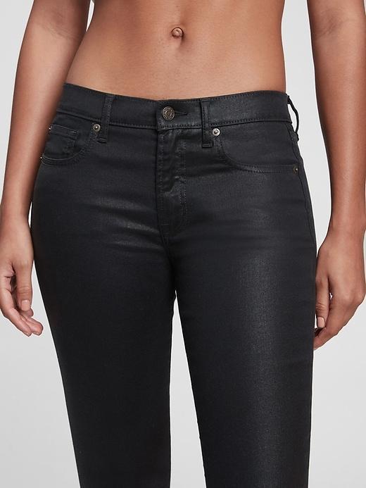 Mid Rise True Skinny Jeans Product Image