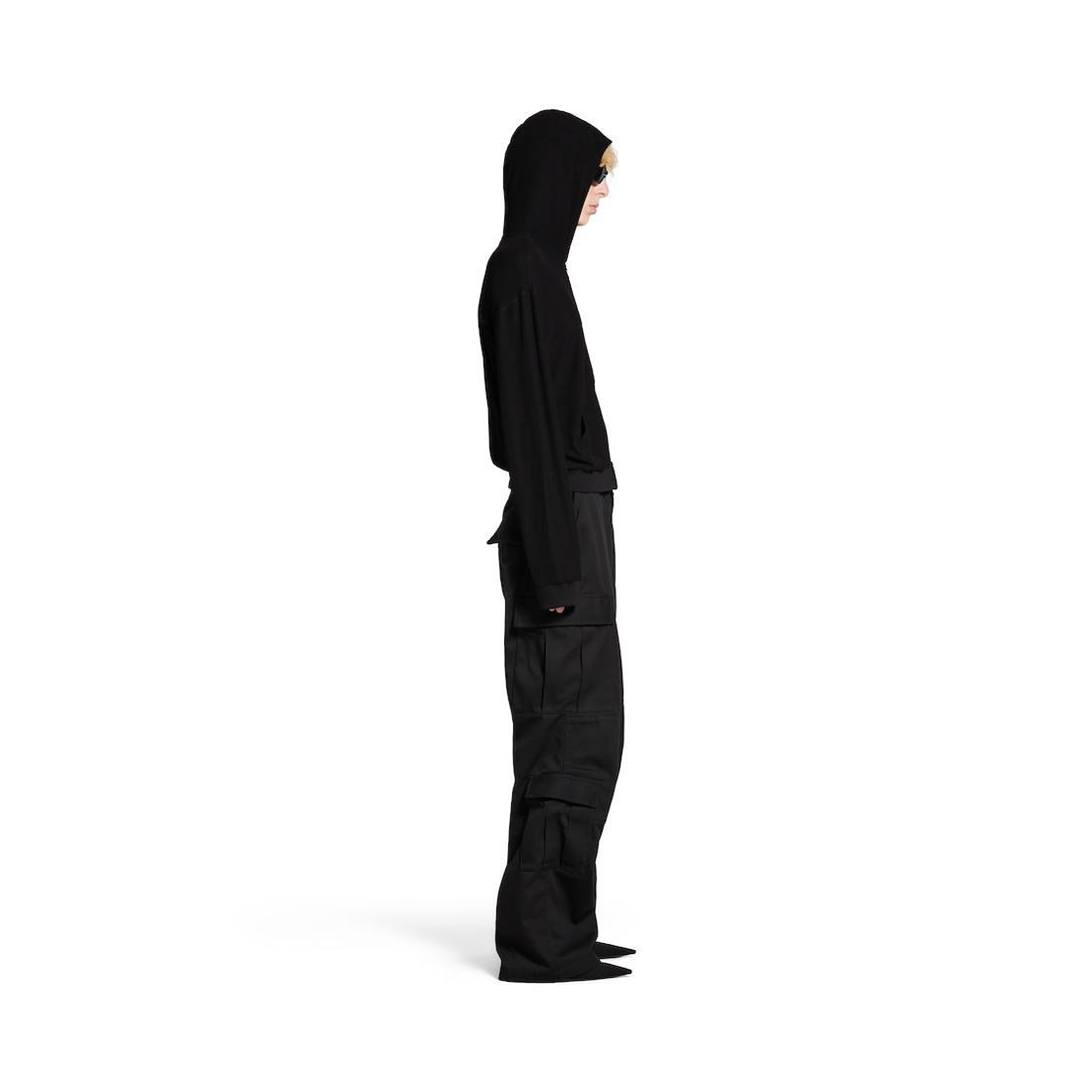 Women's Cargo Pants Regular Fit in Black Product Image