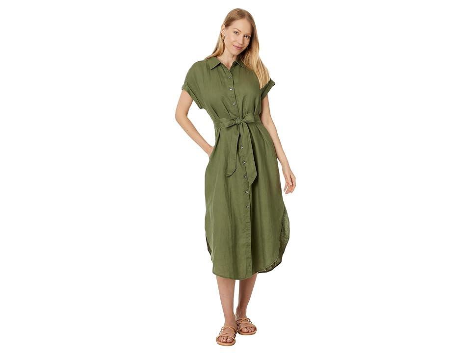 Tommy Bahama Coastalina Maxi Shirtdress Women's Dress Product Image