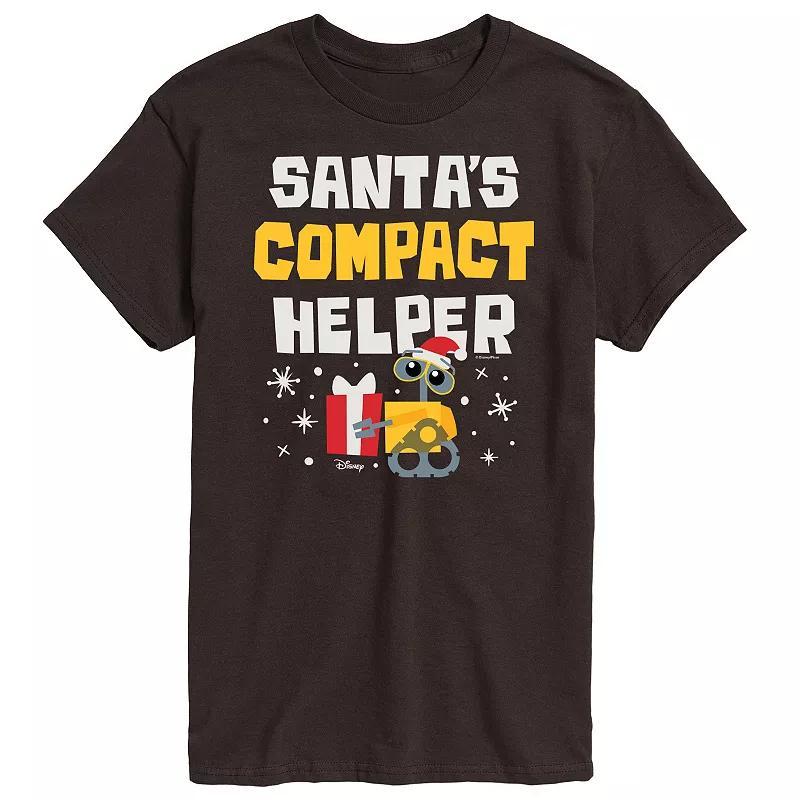 Disney / Pixars WALL-E Mens Santas Compact Helper Graphic Tee Product Image
