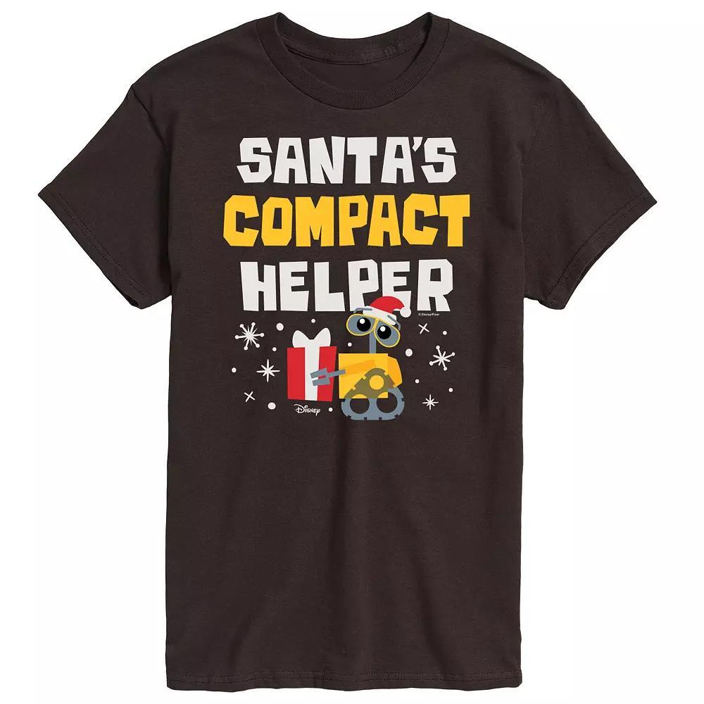 Disney / Pixars WALL-E Mens Santas Compact Helper Graphic Tee Product Image