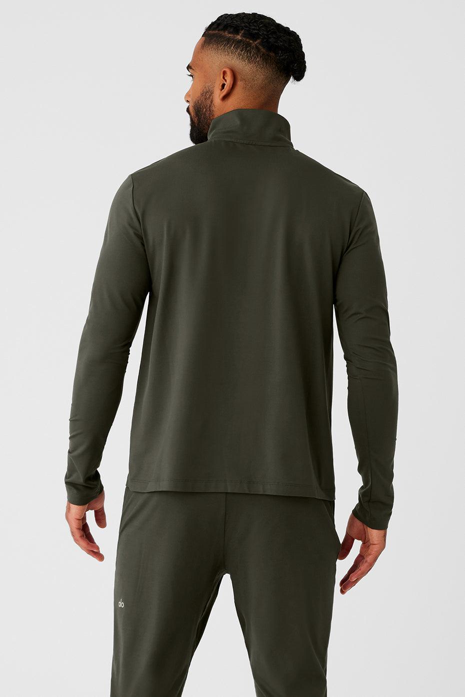 Alo Yoga | Conquer 1/4 Zip Reform Long Sleeve Sweatshirt Product Image