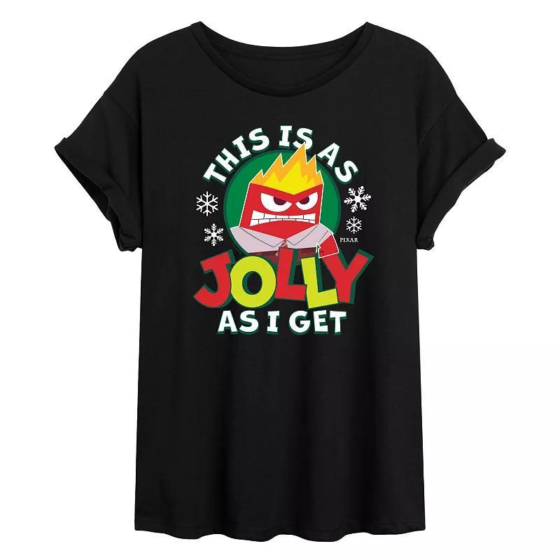 Juniors Hopeless Romantics Club Oversized Tee, Girls Product Image