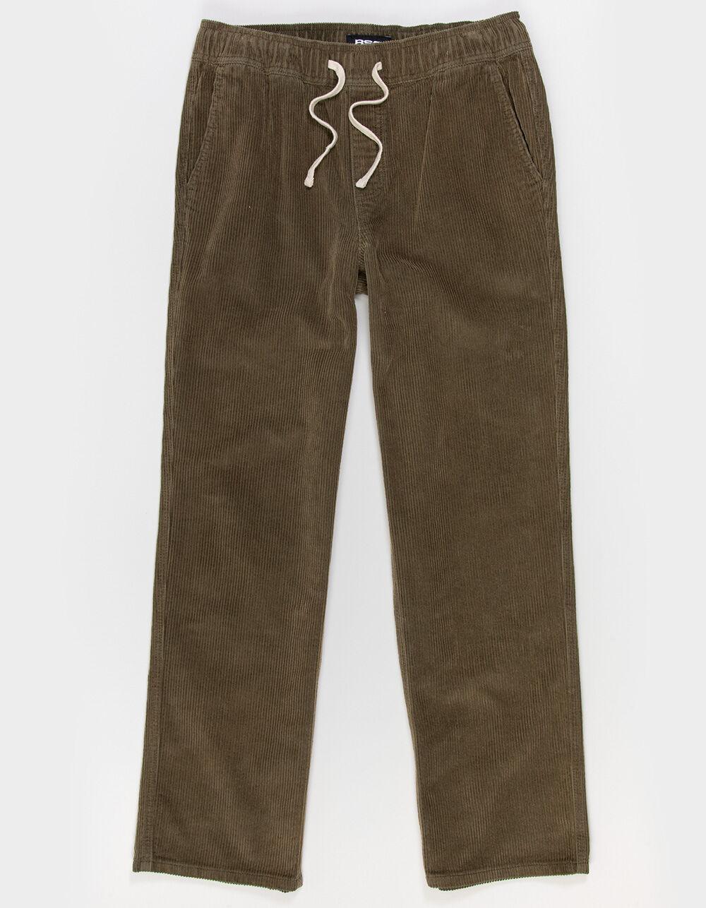 RSQ Mens Washed Straight Fit Corduroy Pants Product Image