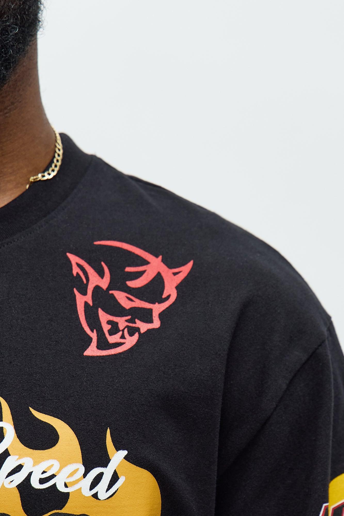 Dodge Demon Racing Team Short Sleeve Tee - Black Product Image