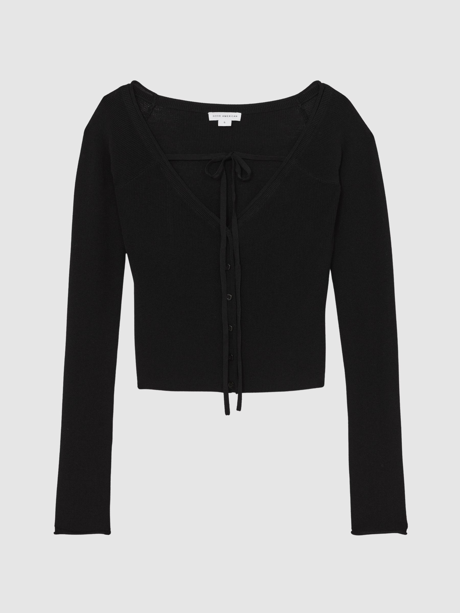 100% Cotton Jumper in Black Product Image
