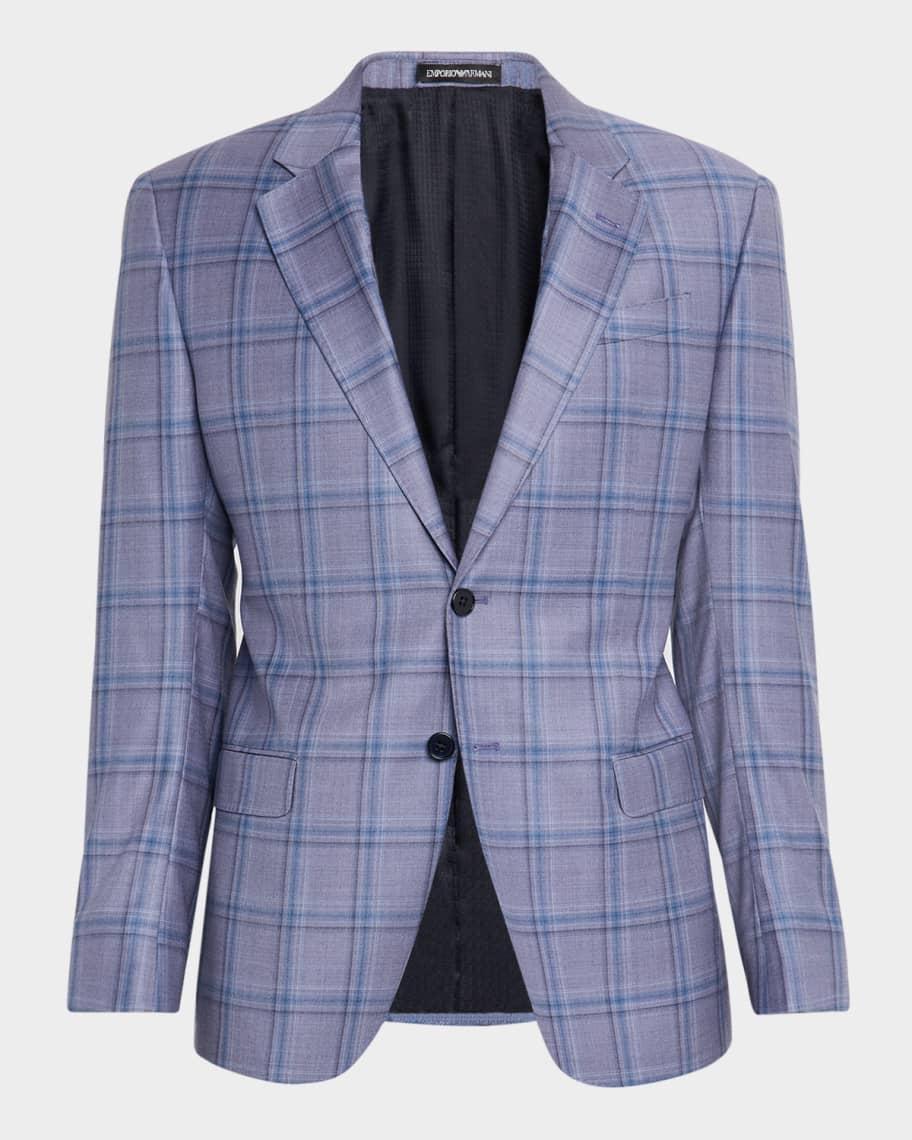 Mens Oversized Plaid Sport Coat Product Image