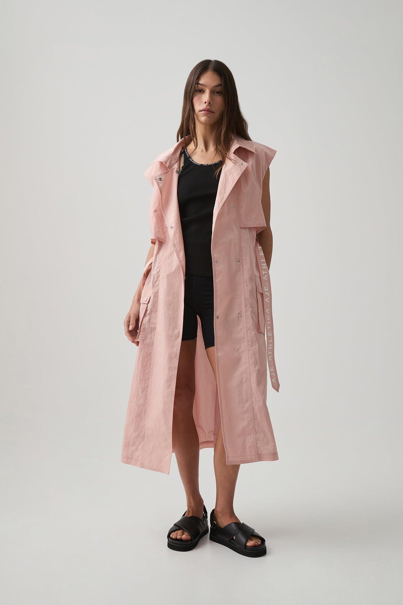 Longline Belted Vest 703 Product Image