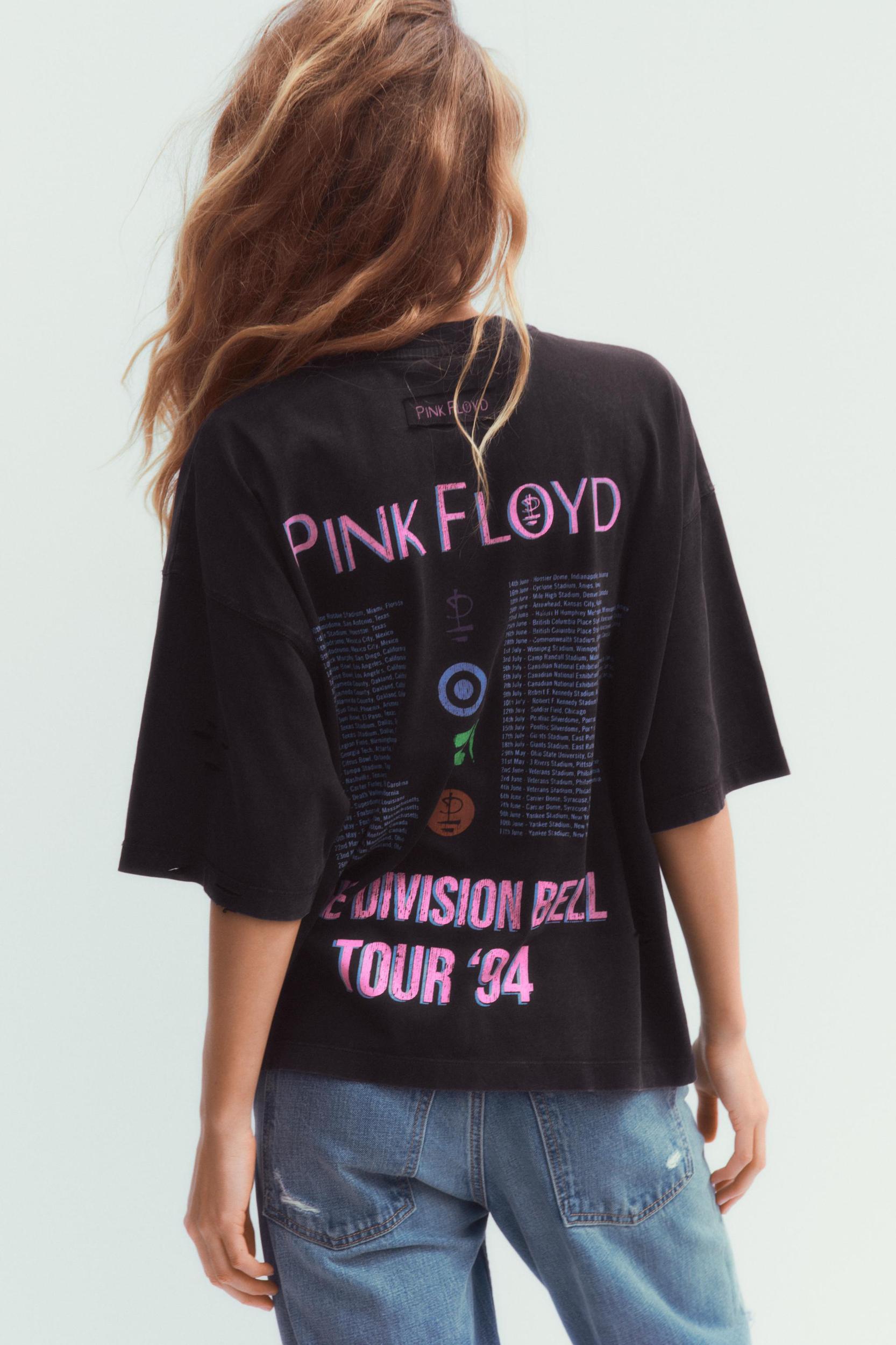 PINK FLOYD WASHED EFFECT T-SHIRT Product Image