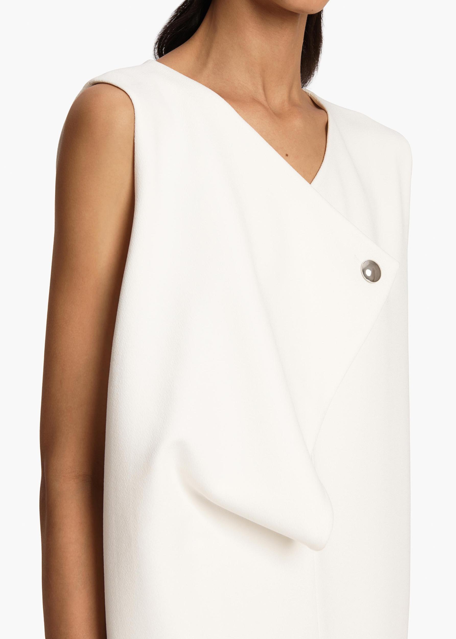 Crispin Dress in Chalk Product Image