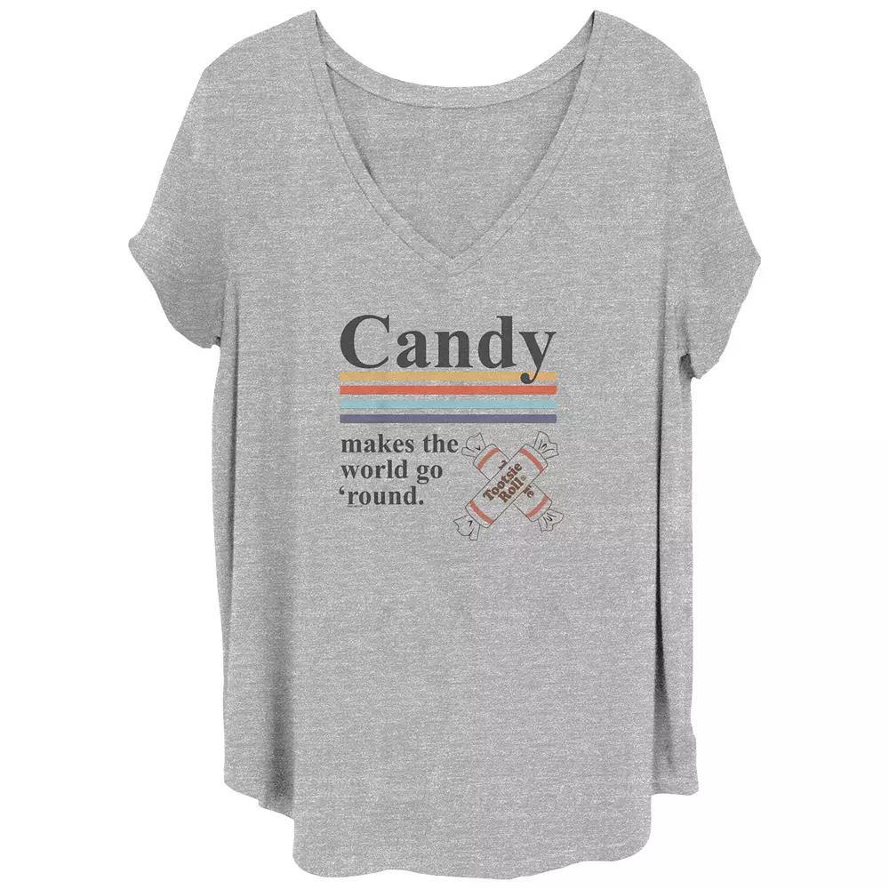 Juniors' Plus Size Miami Beach Club Graphic Tee, Girl's, Size: 2XL, Grey Gray Product Image