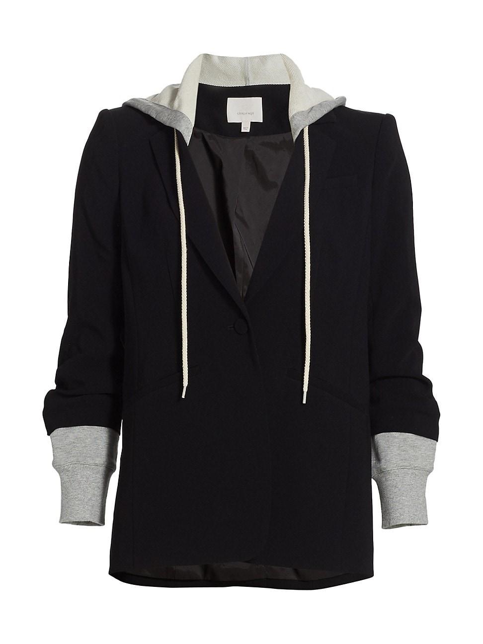 Cinq a Sept Khloe Hooded Blazer Product Image