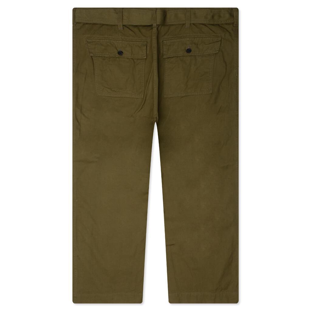 Oxford Belted Pants - Olive Male Product Image