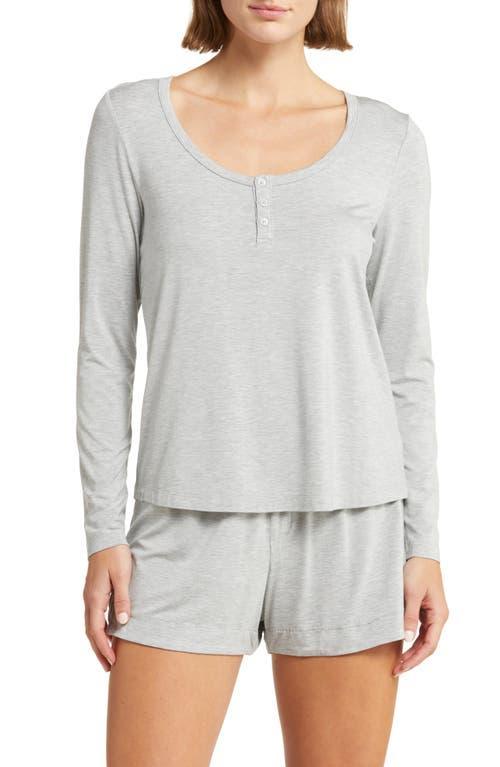 Barefoot Dreams Malibu Collection(r) Soft Jersey Lounge Set (Heather ) Women's Pajama Sets Product Image