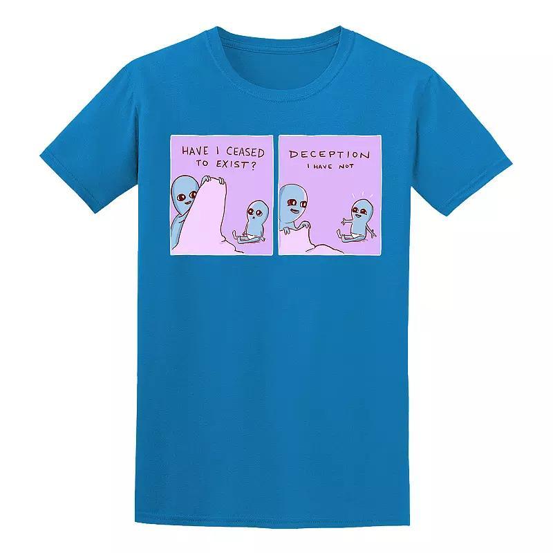 Men's COLAB89 by Threadless Strange Planet Tee, Size: XL, Tropical Blue Product Image