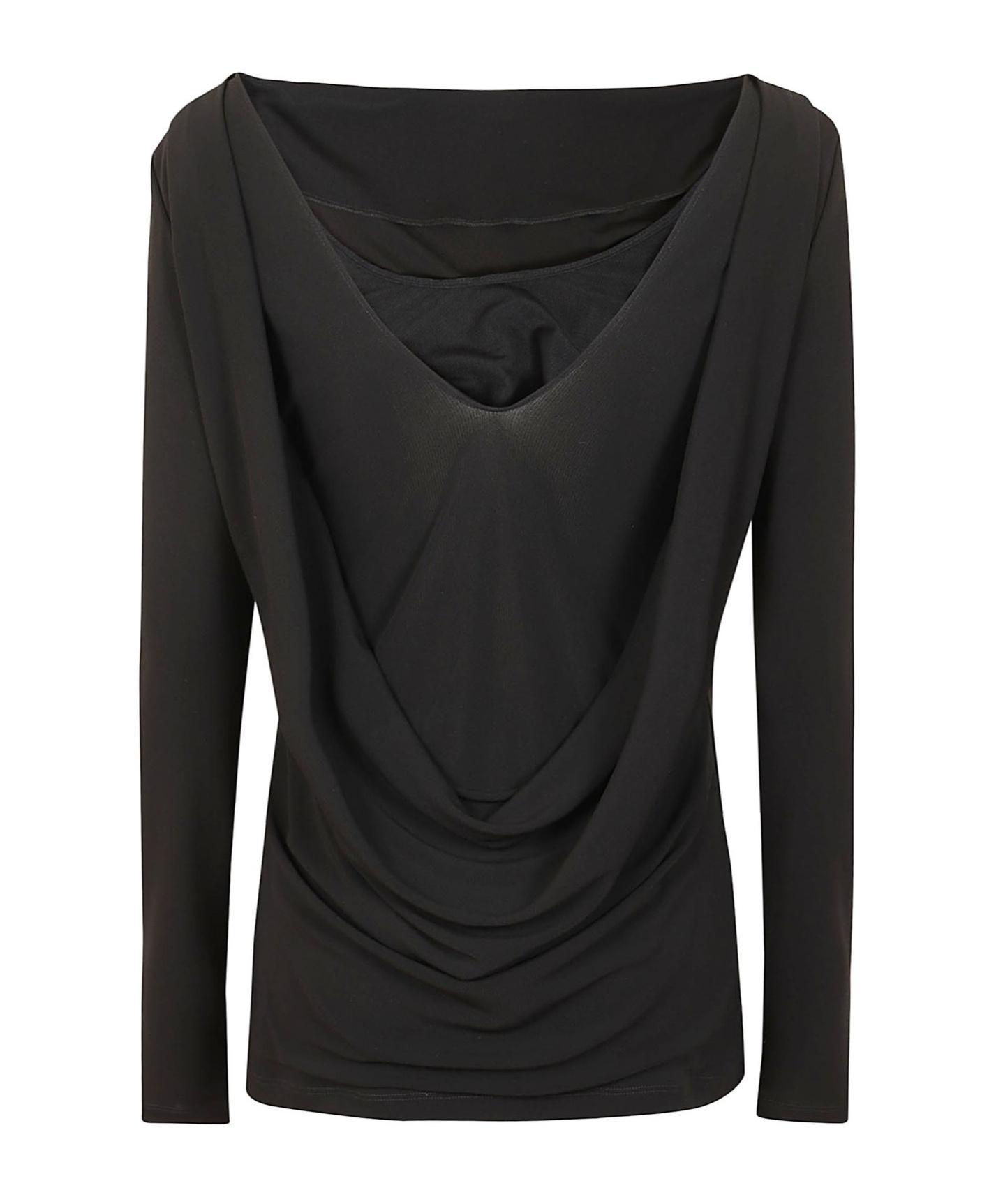 ALBERTA FERRETTI Long-sleeved T-shirt In Black Product Image