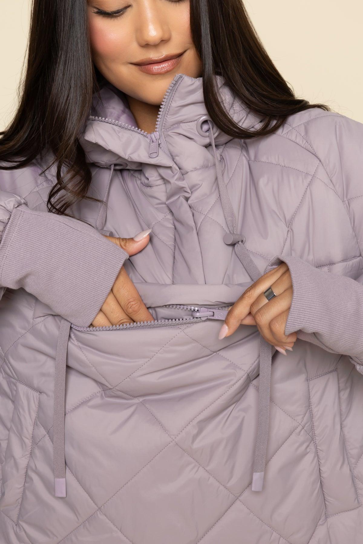 Pillow Packable Puffer Jacket - Crimson Product Image