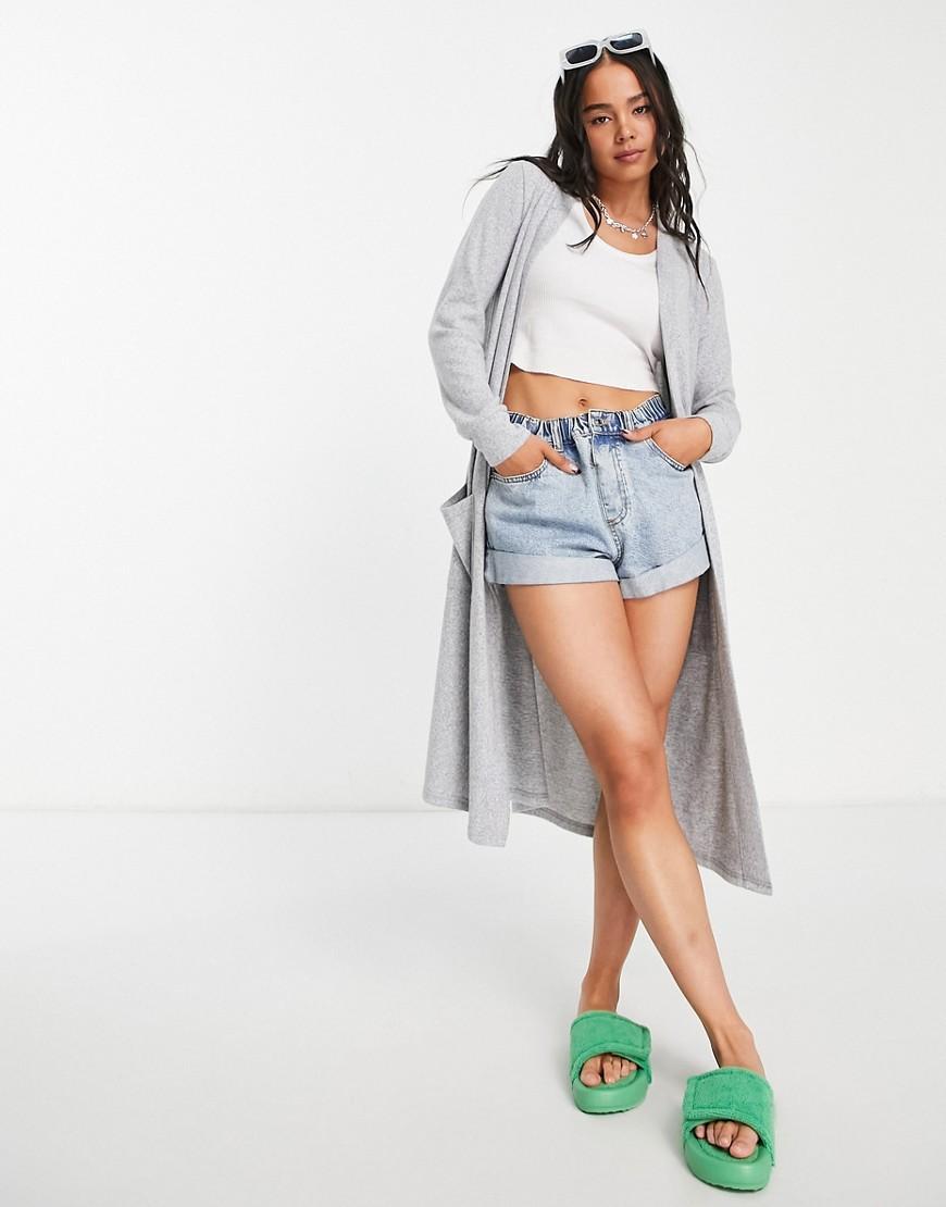 Noisy May lightweight longline cardigan Product Image